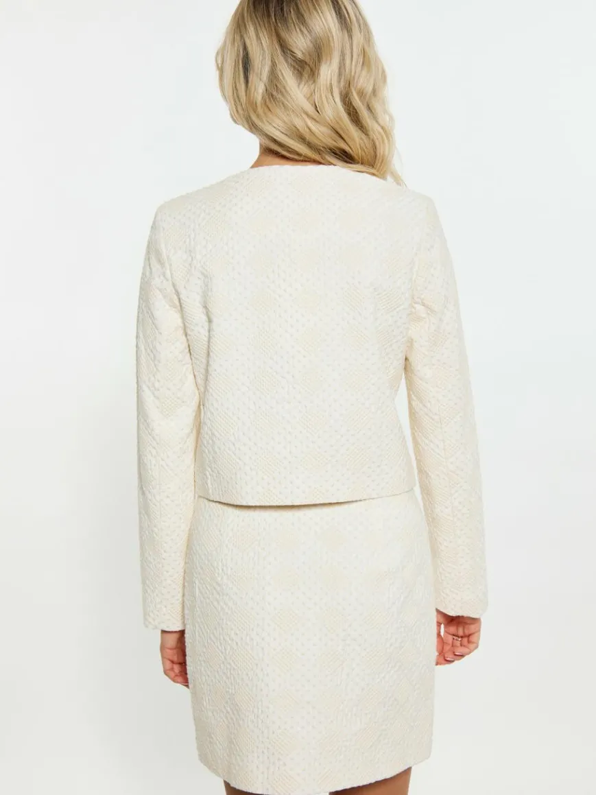 IZIA Blazer*Damen Jacke beige uni