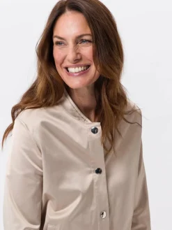 Frank Walder Blazer*Damen Jacke beige uni