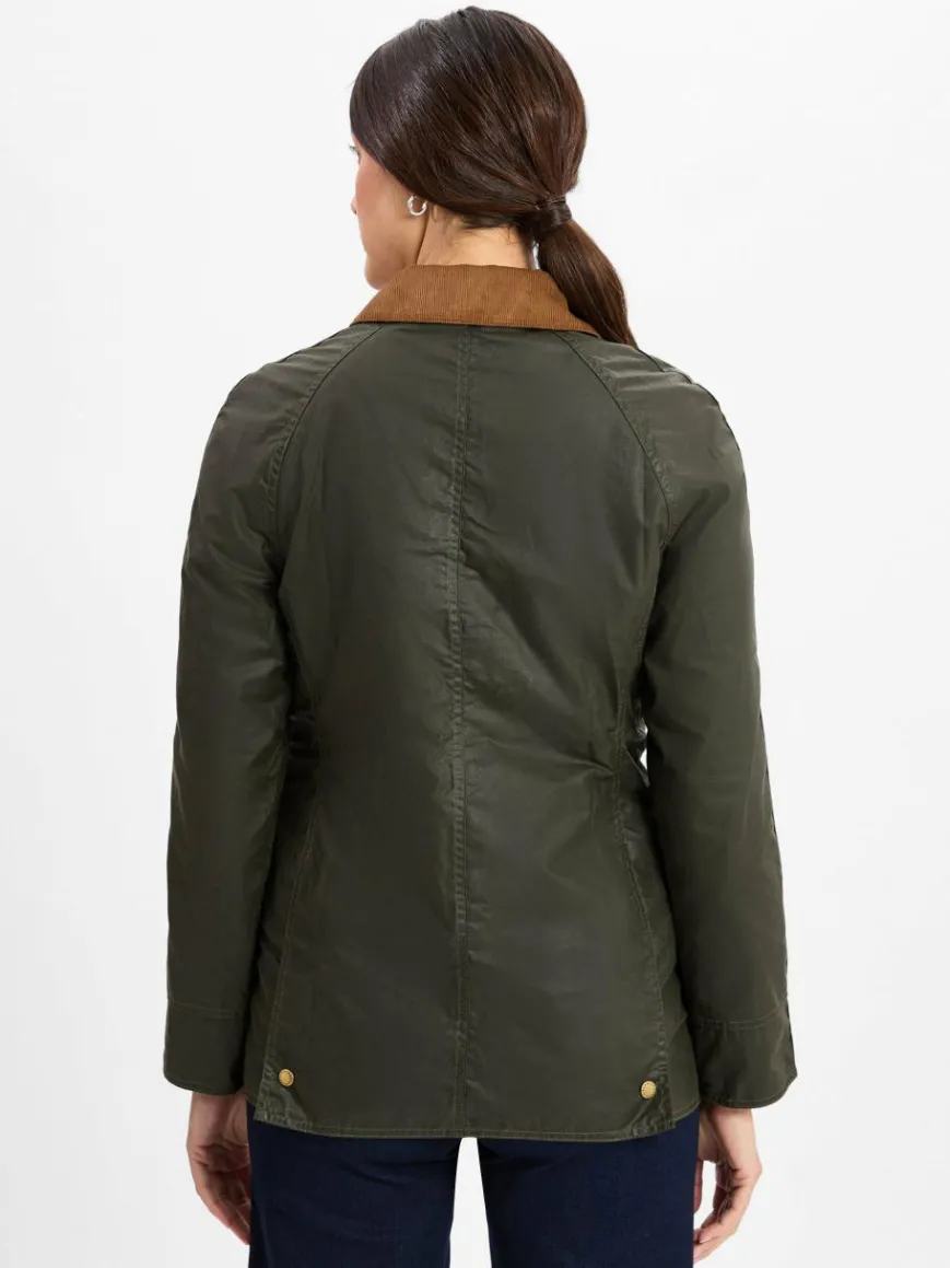 Barbour Jacken & Westen*Damen Jacke - Beadnell oliv uni