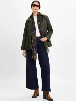 Barbour Jacken & Westen*Damen Jacke - Beadnell oliv uni