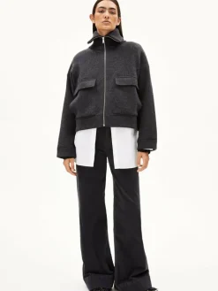 ARMEDANGELS Jacken & Westen*Damen Jacke - Joaniaas anthrazit meliert