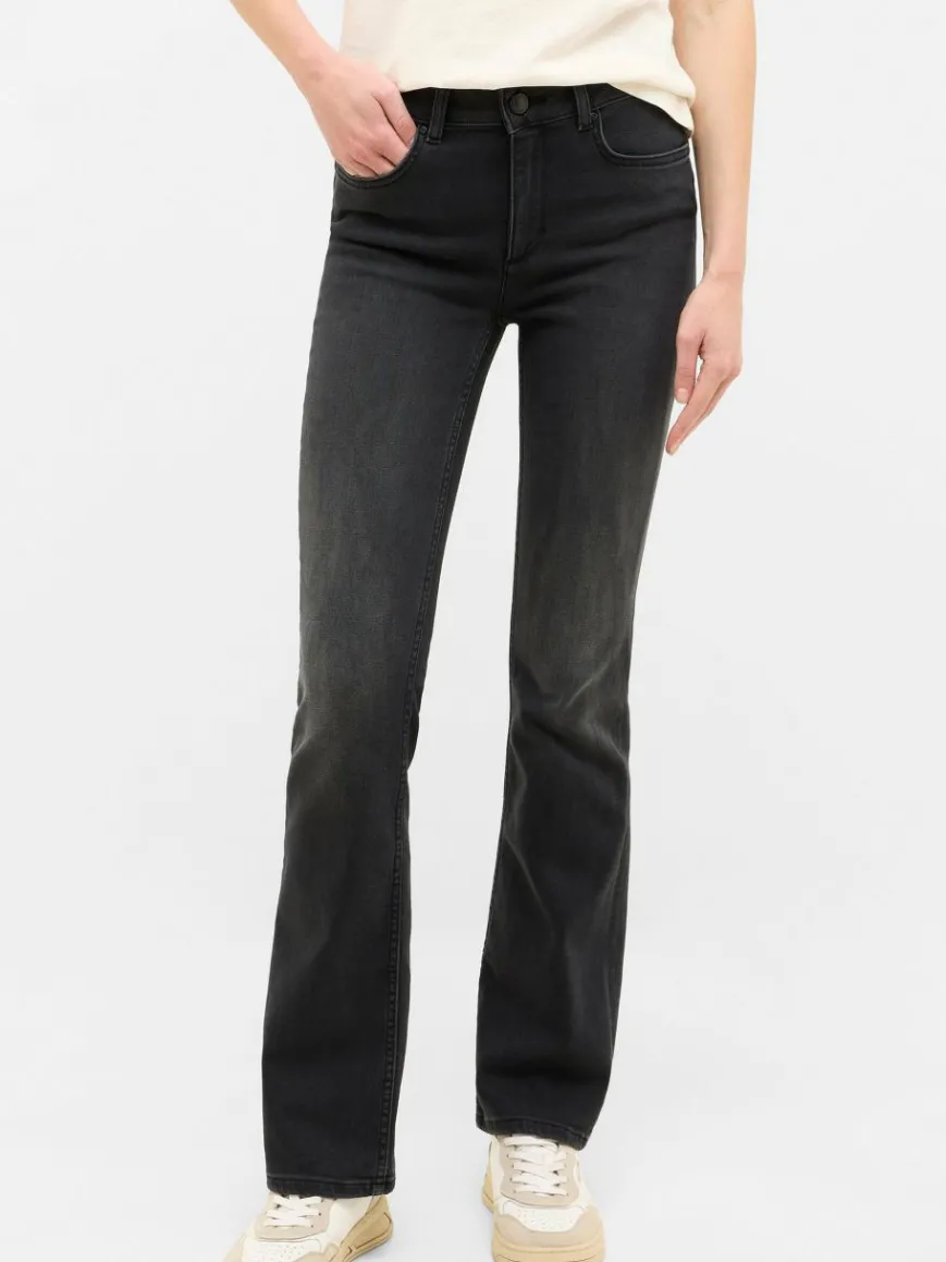 Mustang Jeans*Damen Jeans schwarz uni