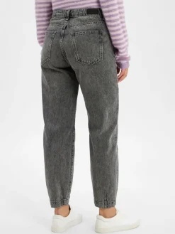 Rich & Royal Jeans*Damen Jeans grau uni