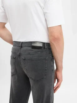 Finshley & Harding Jeans*Damen Jeans anthrazit uni