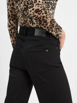 MAC Jeans|Hosen*Damen Jeans schwarz uni