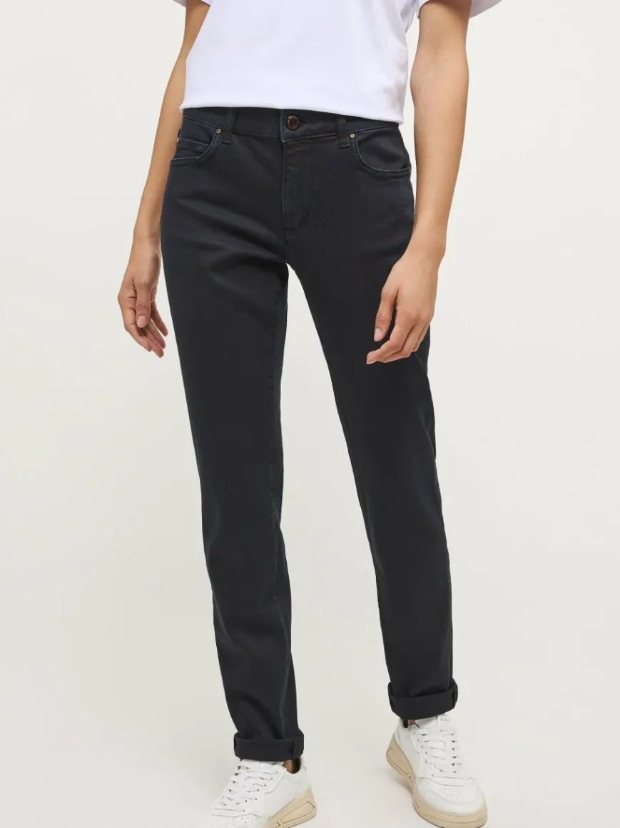 Mustang Jeans*Damen Jeans schwarz uni