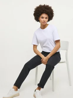 Mustang Jeans*Damen Jeans schwarz uni