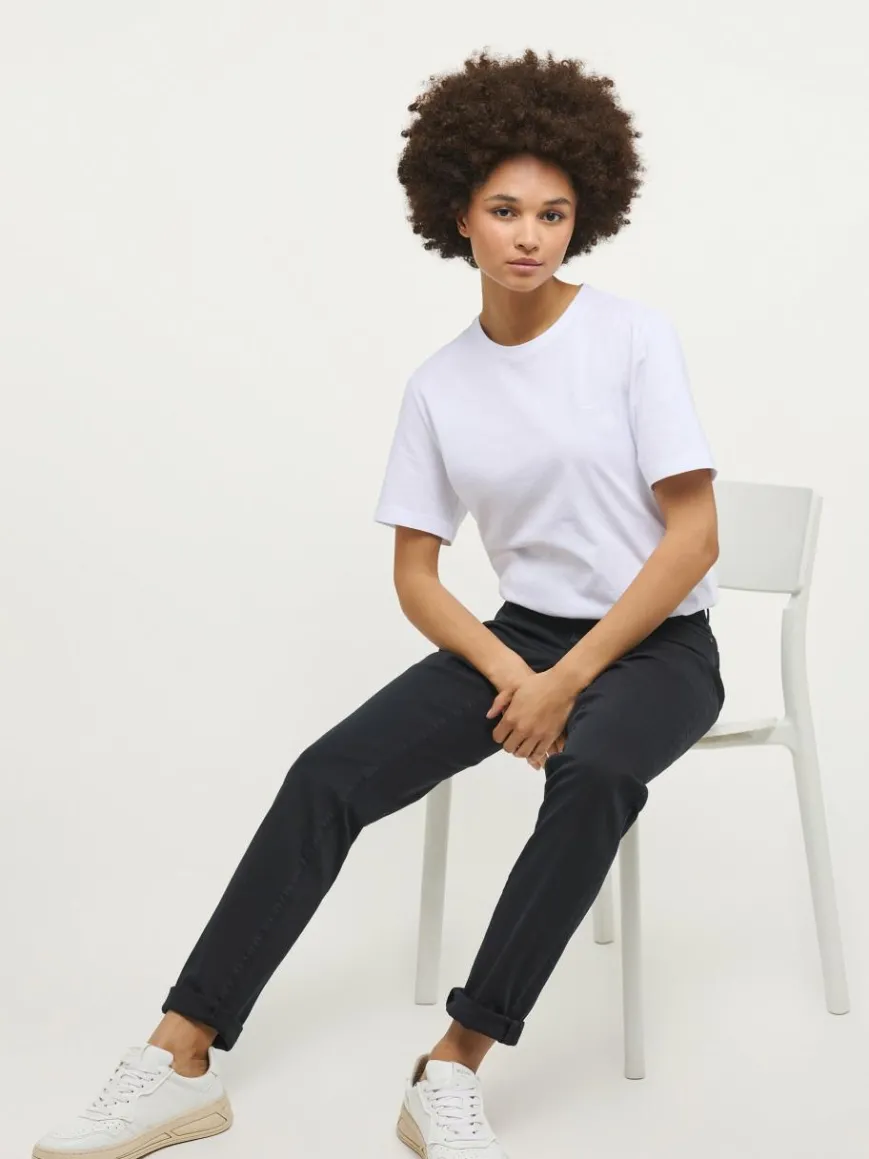 Mustang Jeans*Damen Jeans schwarz uni