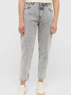 Mustang Jeans*Damen Jeans hellgrau uni