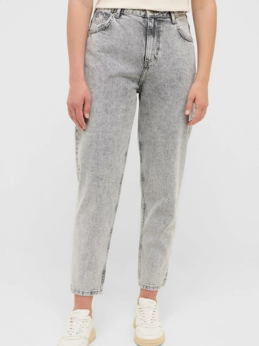 Mustang Jeans*Damen Jeans hellgrau uni