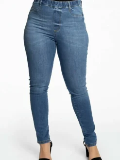 YOEK Jeans*Damen Jeans denim uni