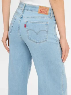 Levi's Jeans|Hosen*Damen Jeans - 318 Shaping Wide Leg bleached uni