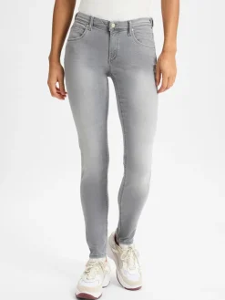 Marc O'Polo Denim Jeans*Damen Jeans - Alva hellgrau uni