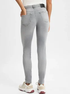 Marc O'Polo Denim Jeans*Damen Jeans - Alva hellgrau uni