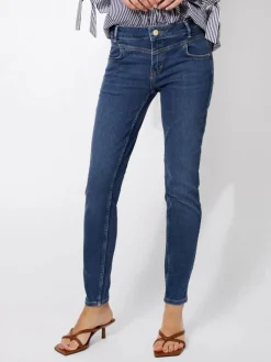 Rosner Jeans*Damen Jeans - Antonia_045 blau uni