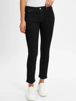 s.Oliver Jeans*Damen Jeans - Betsy schwarz uni