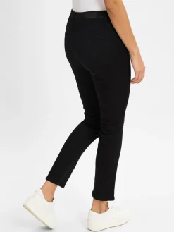 s.Oliver Jeans*Damen Jeans - Betsy schwarz uni