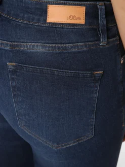 s.Oliver Jeans*Damen Jeans - Beverly medium stone uni