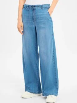 MAC Jeans*Damen Jeans - Charly Chino medium stone uni