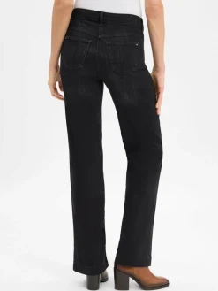 MAC Jeans*Damen Jeans - Dream Wide schwarz uni