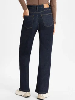Opus Jeans*Damen Jeans - Marli crisscross blue stone uni
