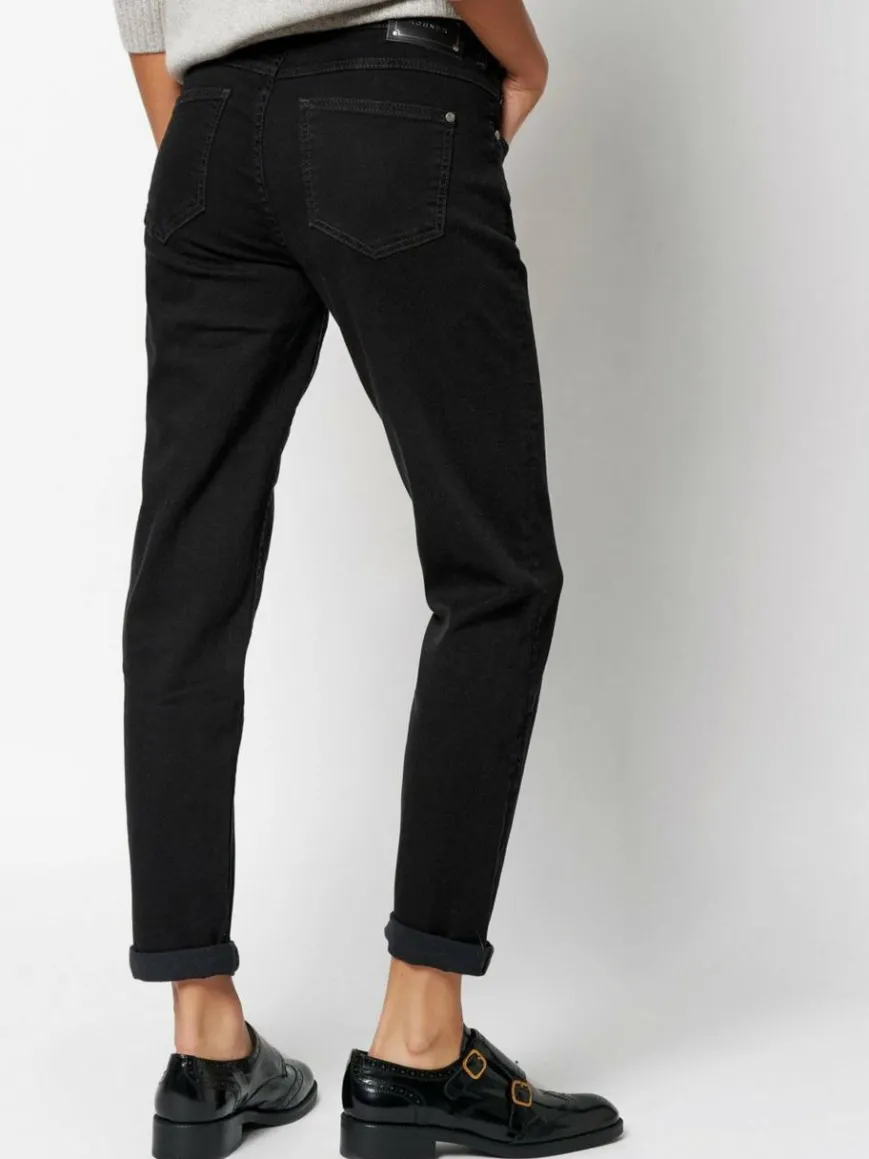 Rosner Jeans*Damen Jeans - Masha_097 schwarz uni