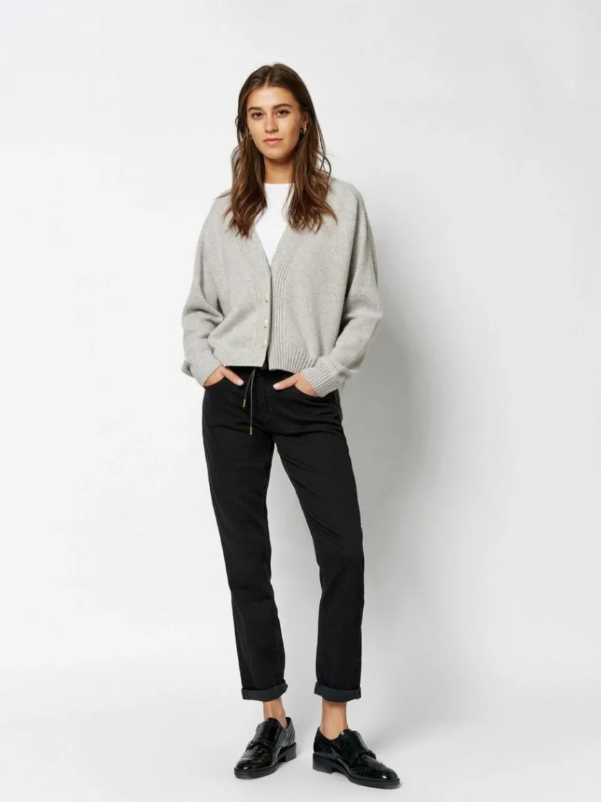 Rosner Jeans*Damen Jeans - Masha_097 schwarz uni