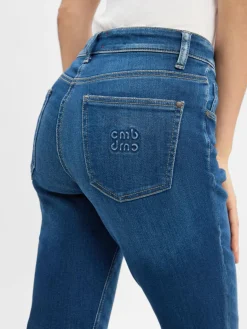 Cambio Jeans*Damen Jeans - Raja medium stone uni