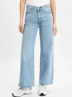 Levi's Jeans*Damen Jeans - Ribcage Wide Leg bleached uni