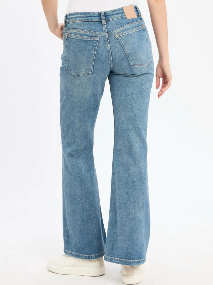 BOSS Orange Jeans|Hosen*Damen Jeans - Soft Bootcut LR medium stone uni