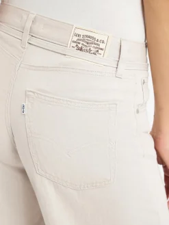 Levi's Jeans|Hosen*Damen Jeans - XL Straight kitt uni