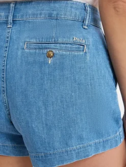 Polo Ralph Lauren Jeans|Hosen*Damen Jeans Shorts light stone uni