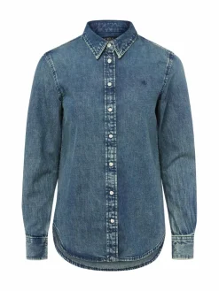 Lauren Ralph Lauren Blusen*Damen Jeansbluse blue stone uni