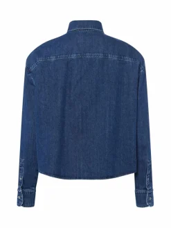 Weekend Max Mara Blusen*Damen Jeansbluse - Obbia denim uni