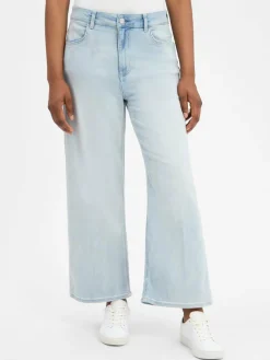Rich & Royal Jeans*Damen Jeans-Culotte bleached uni