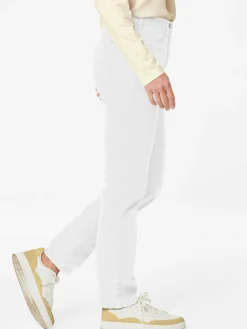 Goldner Jeans*Damen Jeanshose ANNA - Klassische Jeanshose ANNA weiß uni