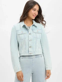 Calvin Klein Jeans Jacken & Westen*Damen Jeansjacke bleached uni