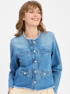 JOOP! Jacken & Westen*Damen Jeansjacke light stone uni