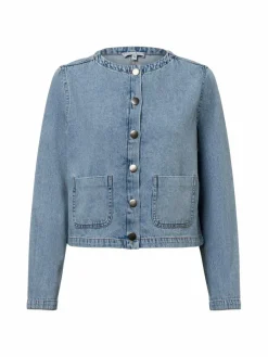 Marie Lund Jacken & Westen*Damen Jeansjacke bleached uni