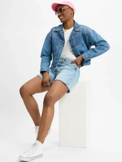 Levi's Jacken & Westen*Damen Jeansjacke light stone uni