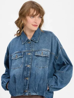 Drykorn Jacken & Westen*Damen Jeansjacke - Blaxton denim uni