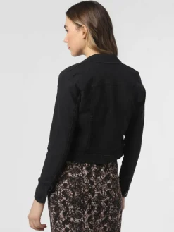 Noisy May Jacken & Westen*Damen Jeansjacke - NMDebra schwarz uni