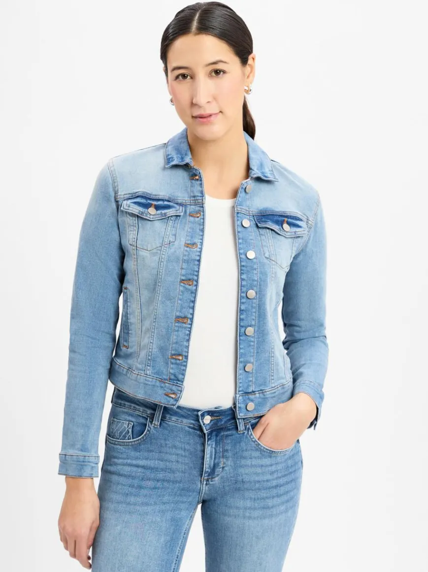 Vila Jacken & Westen*Damen Jeansjacke - VIShow New bleached uni