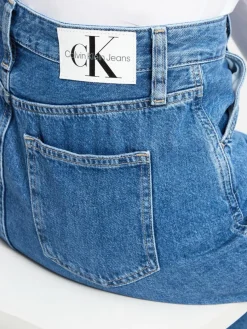 Calvin Klein Jeans Röcke*Damen Jeansrock medium stone uni