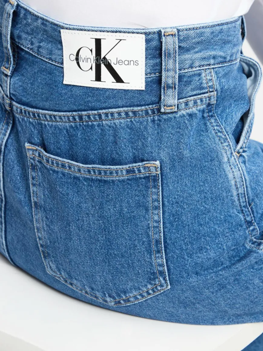 Calvin Klein Jeans Röcke*Damen Jeansrock medium stone uni
