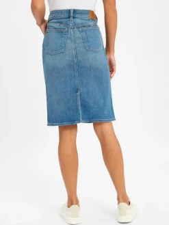 Lauren Ralph Lauren Röcke*Damen Jeansrock medium stone uni