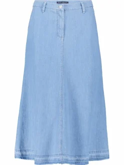 Betty Barclay Röcke*Damen Jeansrock light stone denim uni