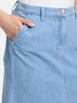 Betty Barclay Röcke*Damen Jeansrock light stone denim uni