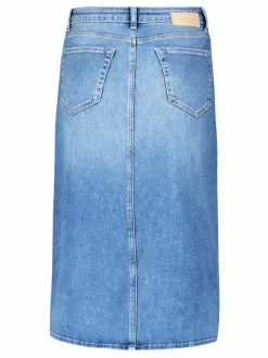 Betty & Co Röcke*Damen Jeansrock light stone denim uni
