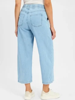 Street One Hosen*Damen Jeans-Schlupfhose hellblau uni